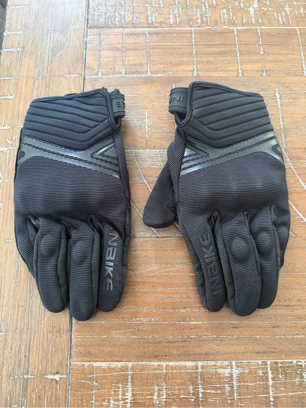 Inbike Men's Black Motorcycle Gloves